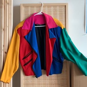 90s block jacket